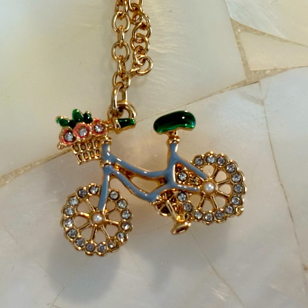 Bicycle Necklace